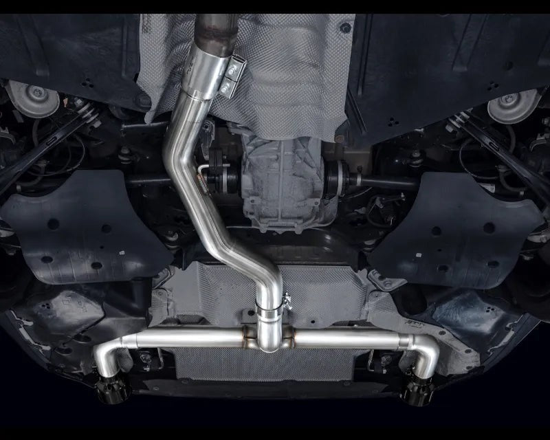 AWE Track Edition Axleback Exhaust for BMW G2X 330i/430i - Diamond Black (3020-33429)
