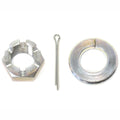 Mitsubishi OEM Front Axle Nut Kit | 1992-2006 Mitsubishi Evo 1-9 (MAP-MIT-AXNT)