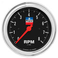 Autometer 3-3/8" 4 / 6 / 8 Cylinder In-Dash 0-8000RPM Tachometer Gauge MOPAR CLASSIC | Universal (880791)