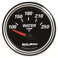 Autometer 2-1/16" 100-250 °F Water Temperature Gauge Designer Black II | Universal (1238)