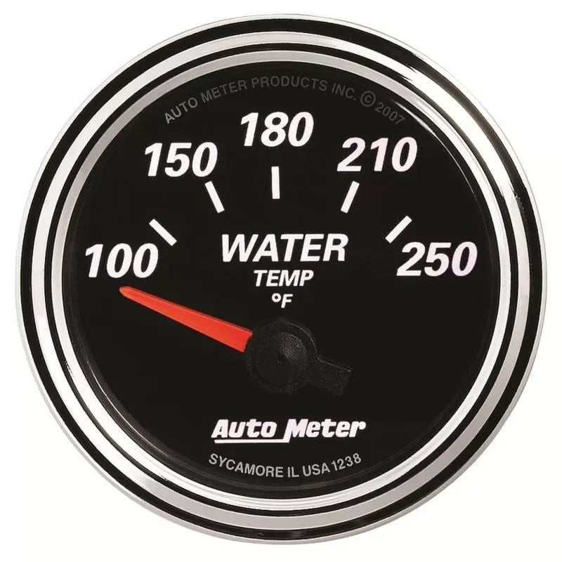 Autometer 2-1/16" 100-250 °F Water Temperature Gauge Designer Black II | Universal (1238)