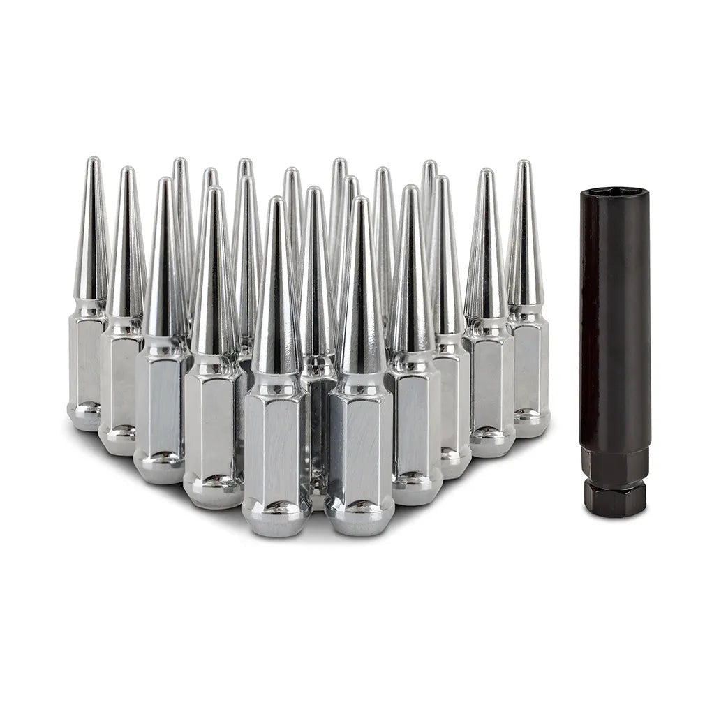 Mishimoto Steel Spiked Lug Nuts M12x1.5 20pc Set | 2023+ Honda Civic Type-R (MMLG-SP1215-20)