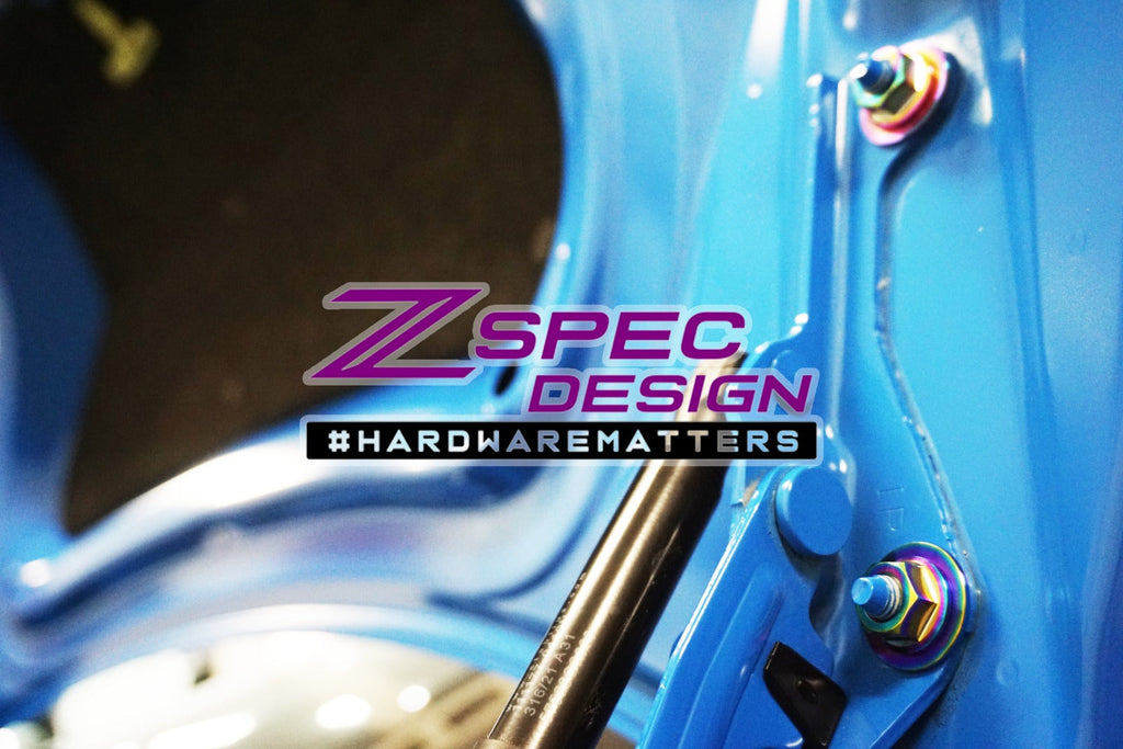 ZSPEC Trunk Area Titanium Fastener Kit | 2022+ Toyota GR86/Subaru BRZ (00843612124142)
