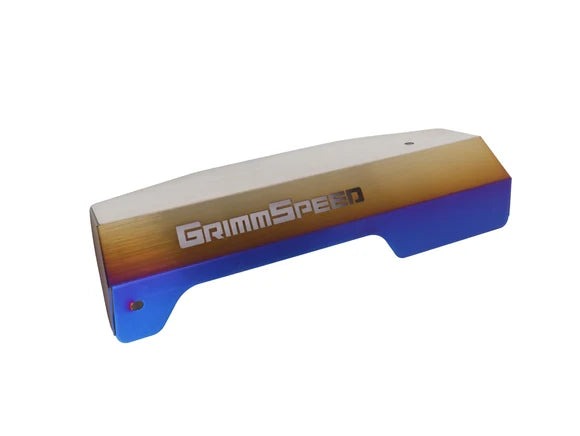 GrimmSpeed Titanium Pulley Cover | 2015-2021 Subaru WRX (GRM.1064.1.0)