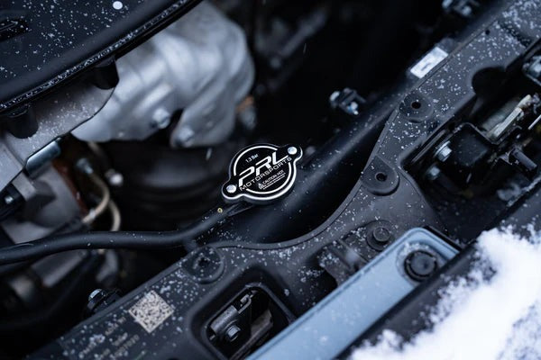 PRL High Performance 1.3 Bar Radiator Cap - Type-A | 16-21 Civic 1.5T & 2.0L / 17+ Civic Type-R / 23+ Integra Type-S (PRL1.1012.1.BLK)