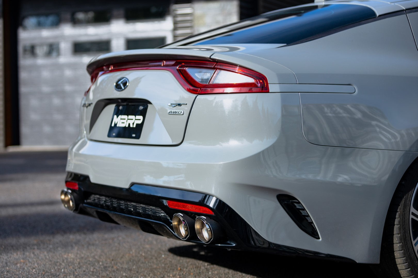 MBRP Carbon Fiber Tip / Bezel Replacement | 2018-2021 Kia Stinger GT (T5195CF)