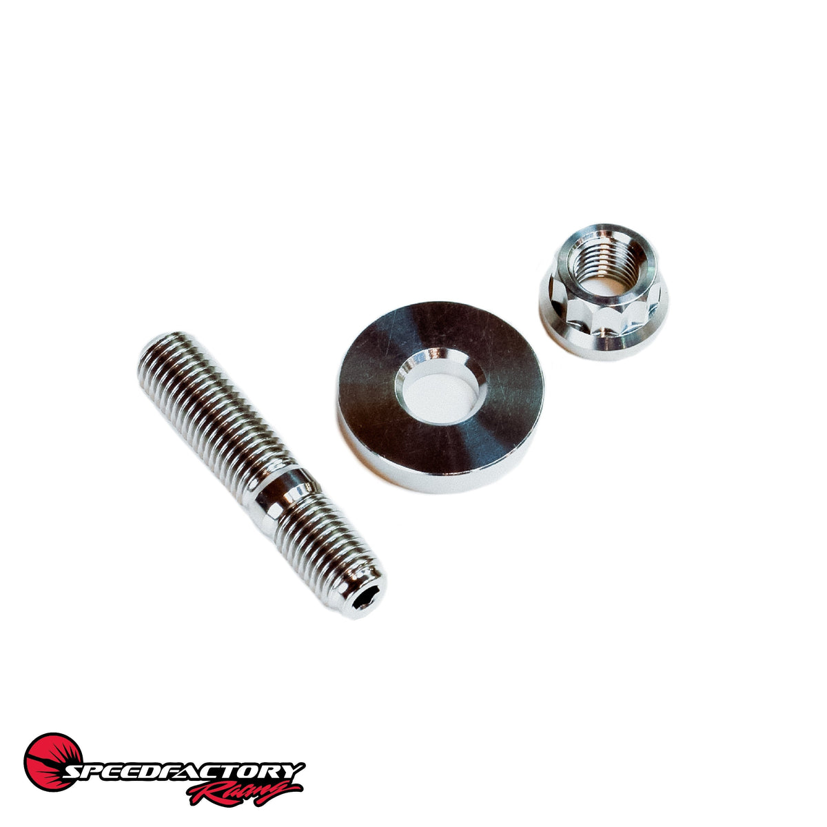 SpeedFactory Racing Titanium Cam Gear Stud Kit | 1990-2001 Acura Integra, 2000-2001 Acura Integra Type-R, and 1992-2001 Honda Prelude (SF-02-075-M10-A-KIT)