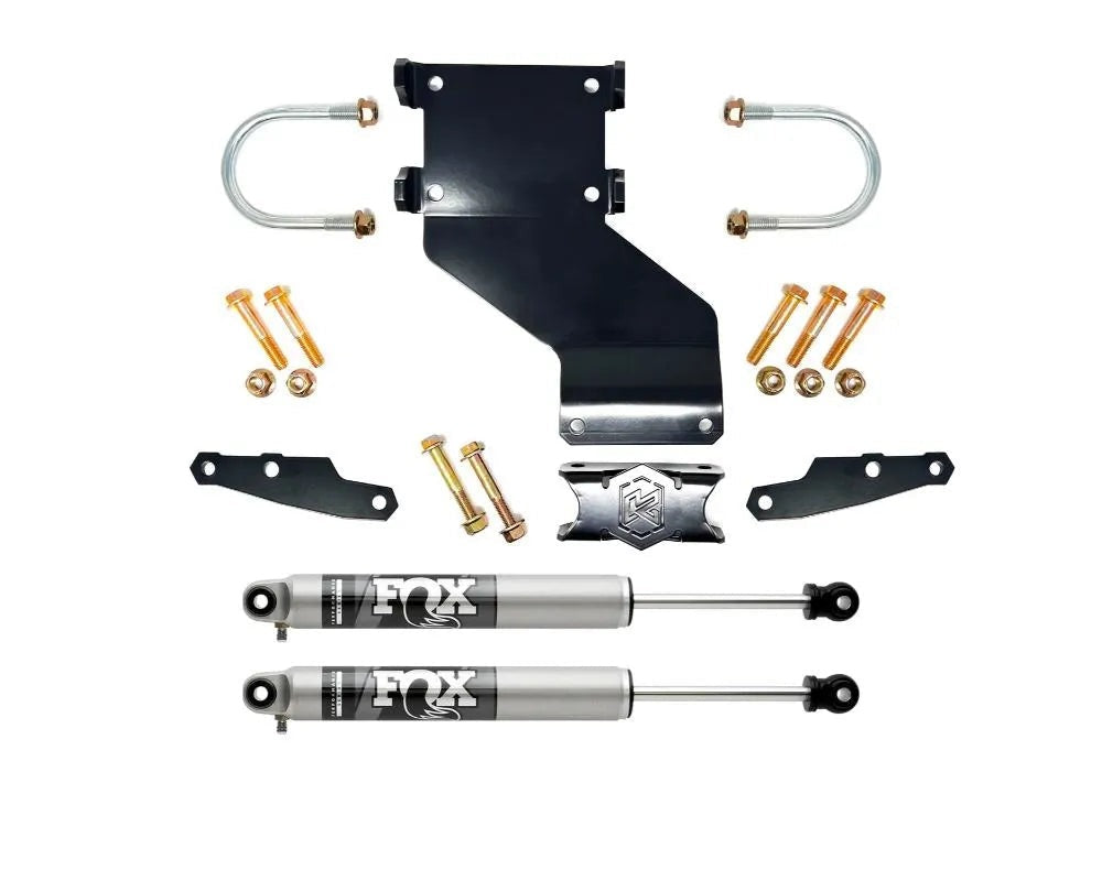 Kryptonite Death Grip Dual Steering Stabilizer Kit w/ Fox 2.0 Shocks | KRDSS03S