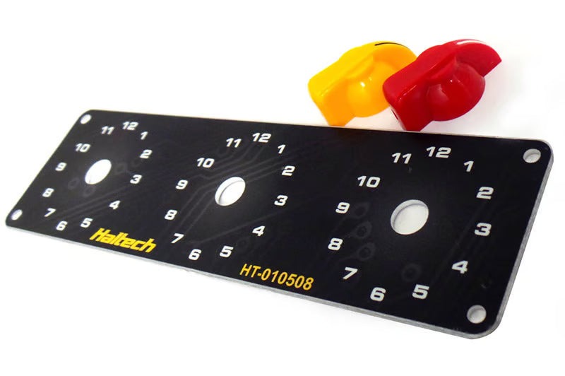 Haltech Triple Switch Panel Kit | Universal (HT-010508/10)