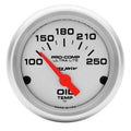 Autometer 2-1/16" 100-250 °F Oil Temperature Gauge ULTRA-LITE | Universal (4347)