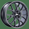 BBS Wheels CHR Satin Titanium Gray w/ Polished Outer Lip Ring 19x9.5 | 5x112 (CH131TIPO)