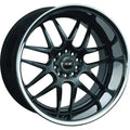 XXR Wheels 526 Chromium Black w/ Chrome Stainless Steel Lip 20x11 | 5x114.3/5x120 (52601432N)