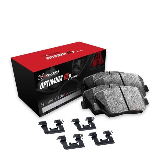 R1 Concepts Rear Optimum OE Pads & Hardware Kit | 2023+ Toyota GR Corolla (2551-2451-01)