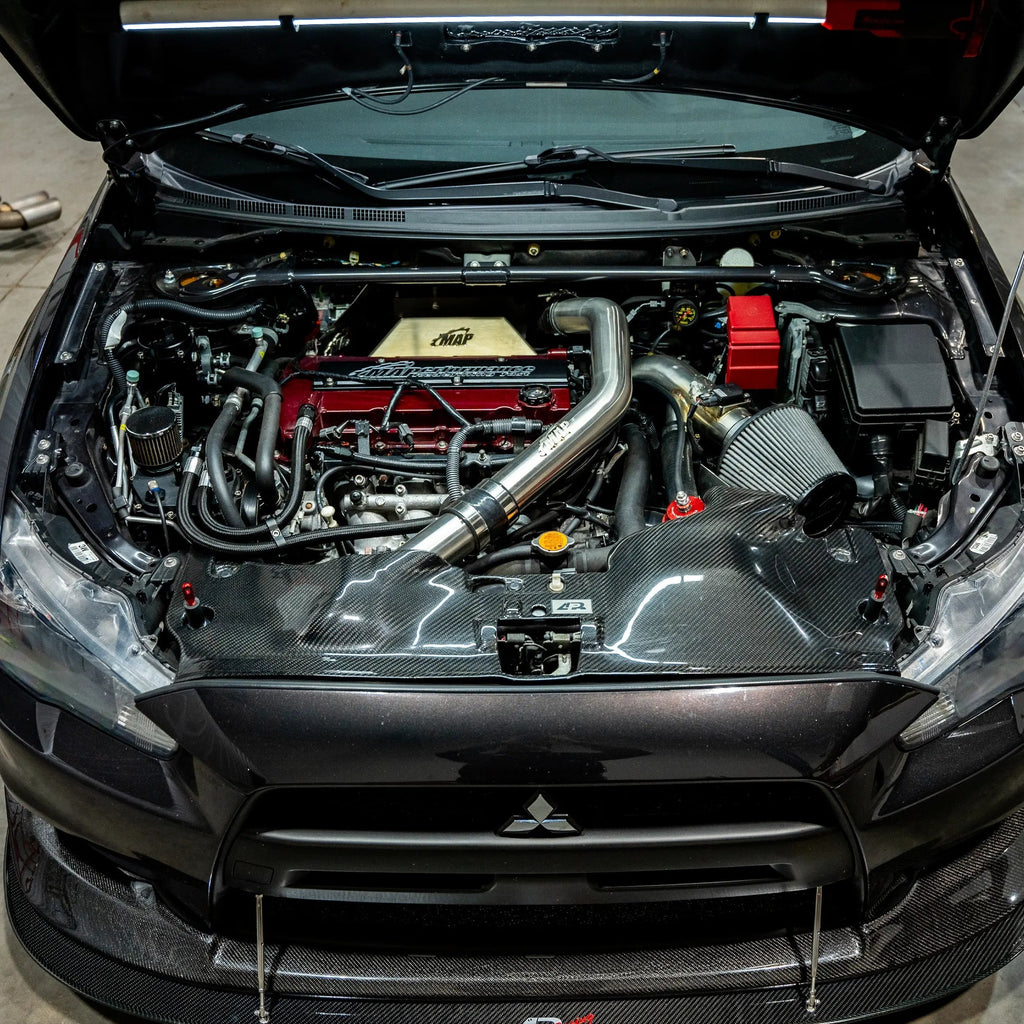MAPerformance Exhaust Manifold Heat Shield | 2008-2015 Mitsubishi Evo X (EVOX-EMHS)