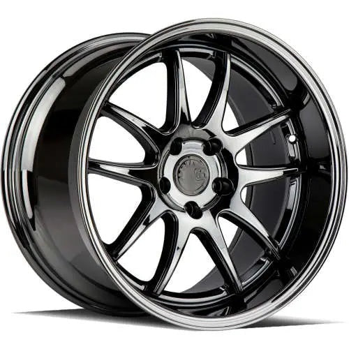 AodHan Wheels DS02 Black Vacuum Chrome 18x10.5 | 5x114.3 (DS218105511422VB)