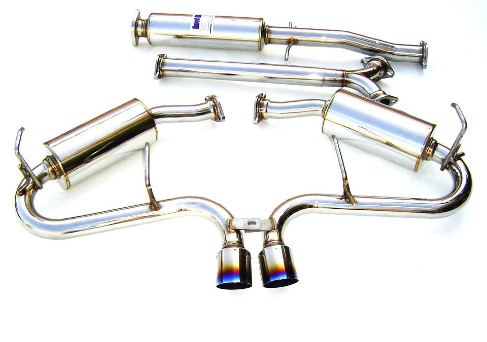 Invidia N1 Catback Exhaust w/Titanium Tips | 2003-2004 Mini Cooper-S (HS03MCSGTT)