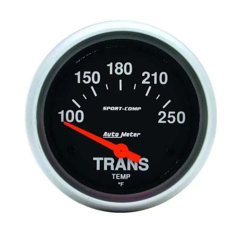 Autometer 2-5/8" 100-250 °F Transmission Temp Gauge SPORT-COMP | Universal (3552)