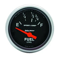 Autometer 2-1/16" 16-158 Ω Fuel Level Gauge SPORT-COMP | Universal (3318)