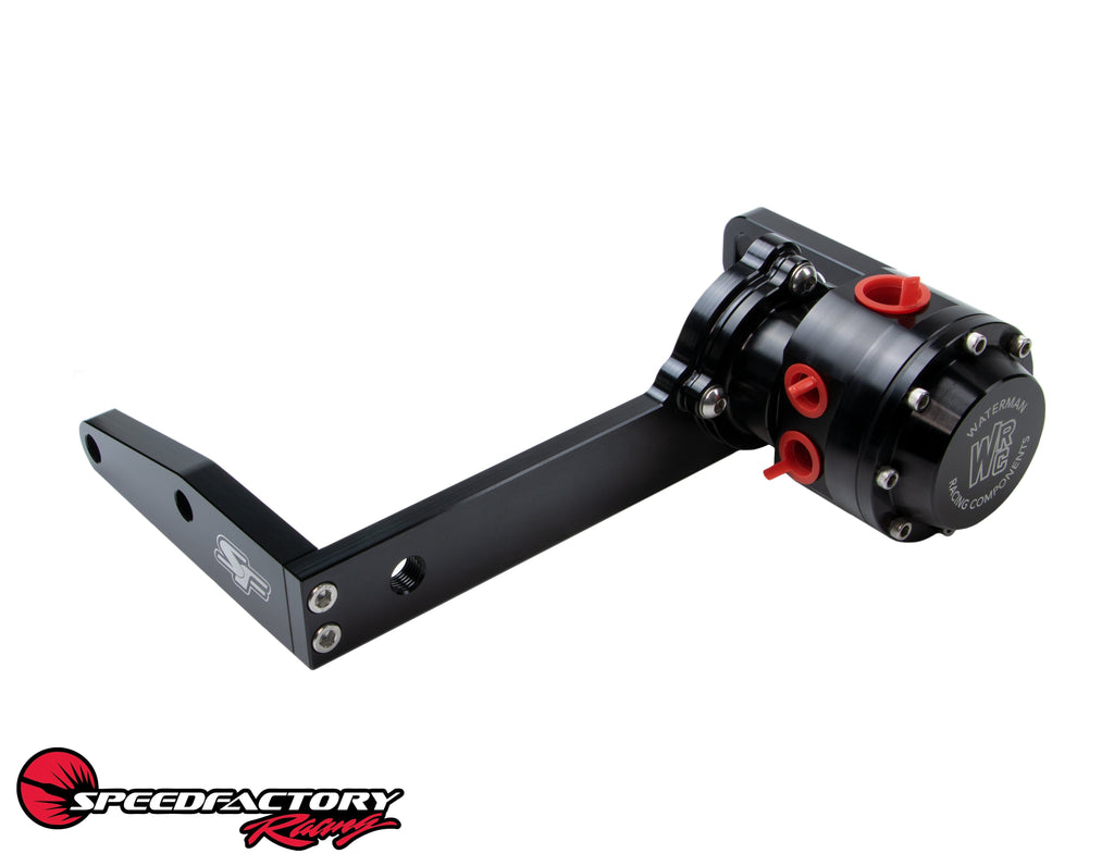 SpeedFactory Racing B-Series Mechanical Fuel Pump & Cam Trigger Combo Bracket | 1994-2001 Acura Integra and 1999-2000 Honda Civic Si (SF-02-100)