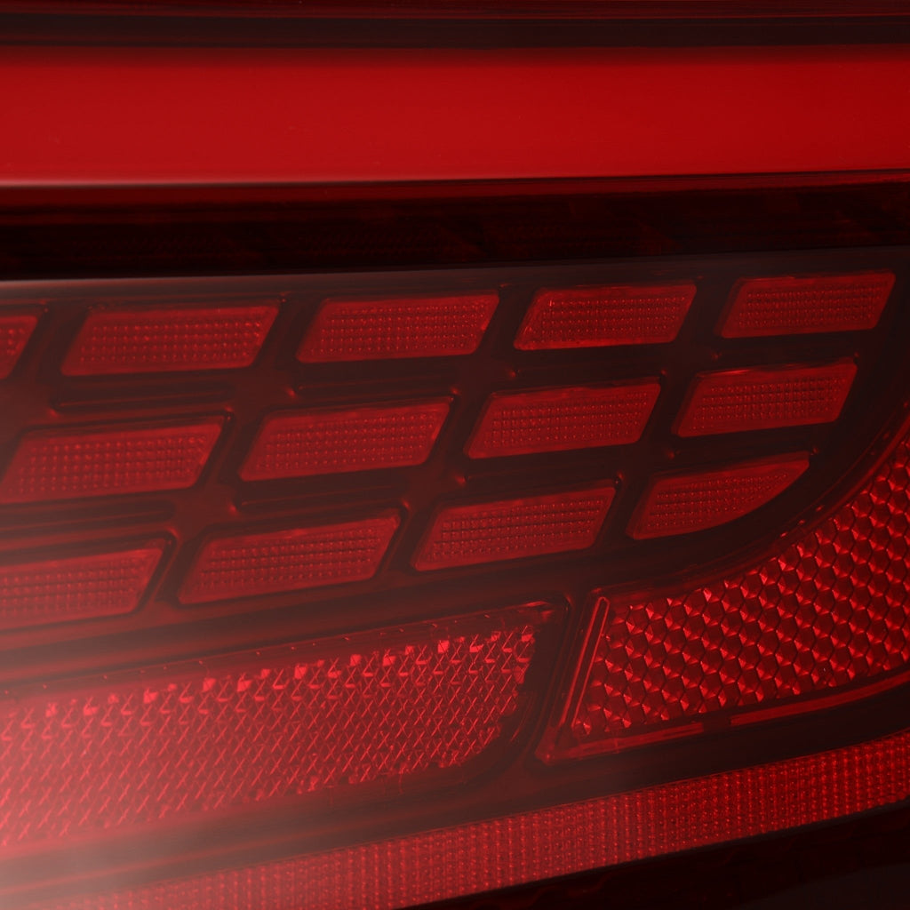 Alpharex LUXX-Series LED Tail Lights - Vivid Red | 2021+ Toyota GR86 / Subaru BRZ (675030)