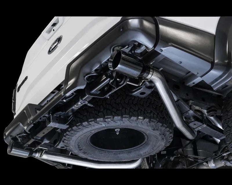 AWE Tailpipe Conversion Kit for Ford Raptor - Diamond Black 5" Tips (AWE 2FG/1FG required) (3020-33050)