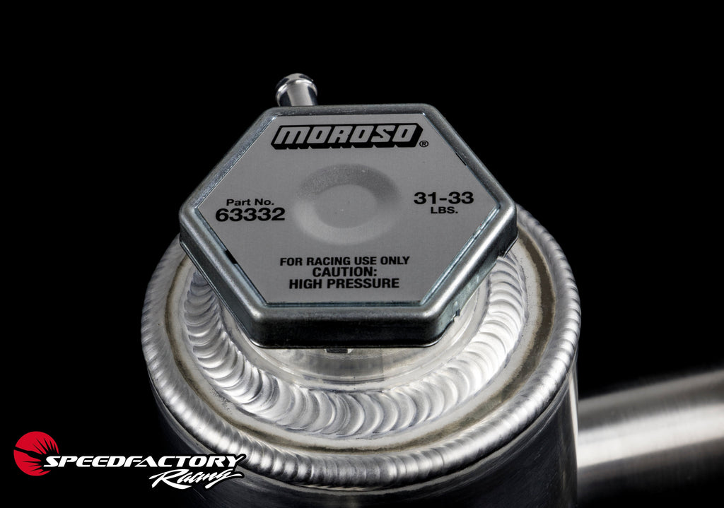 SpeedFactory Racing B-Series RACE Cooling System Fill Pots | 1994-2001 Acura Integra, and 1999-2000 Honda Civic Si (SF-06-068)