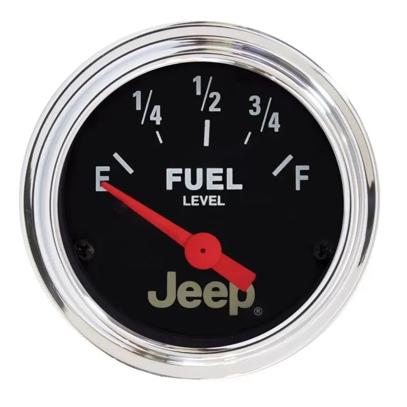 Autometer 2-1/16" 0 E / 90 F Ω Fuel Level Gauge | Universal (880243)