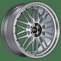 BBS Wheels LM Diamond Silver w/ Diamond Cut Machined Lip 21x10 | 5x112 (LM410DSPK)