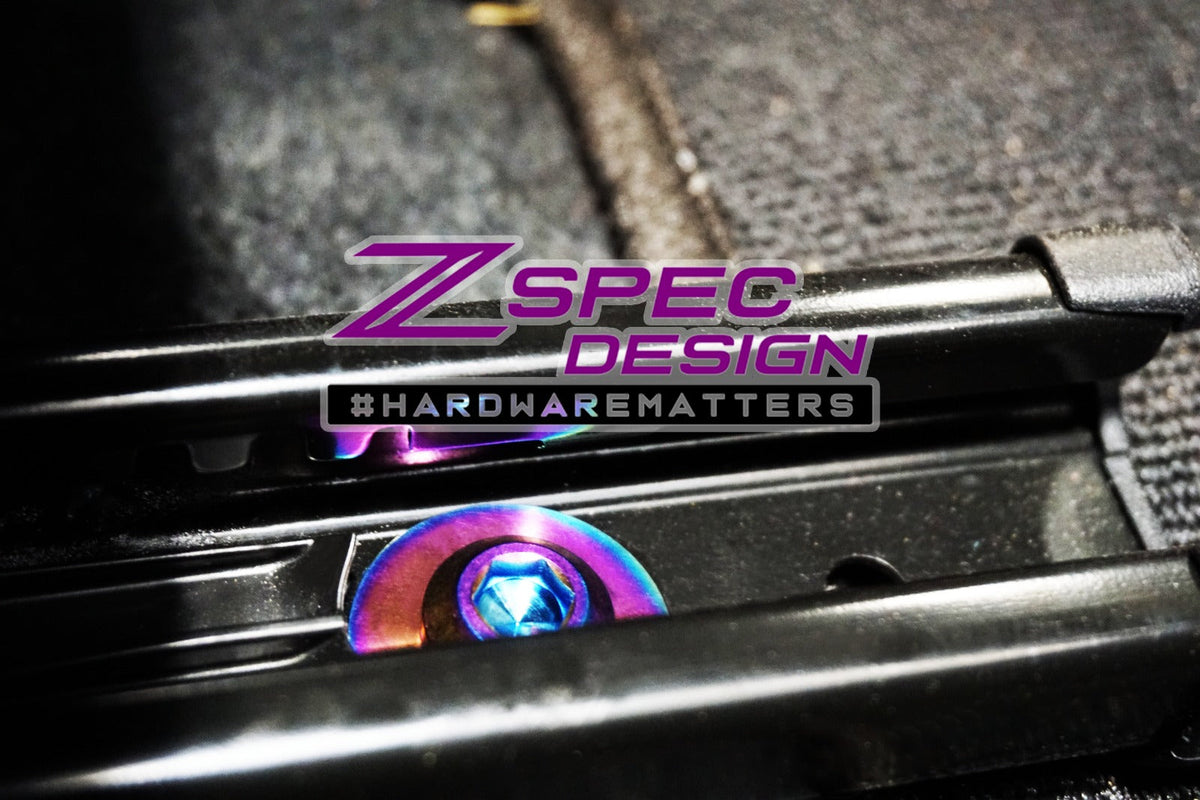 ZSPEC Front Seats Titanium Fastener Kit | 2022+ Toyota GR86/Subaru BRZ (00843612124210)