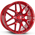 Versus Racing VS10 Gloss Red 17x7.5 | 4x100/4x114.3 (VS1017758H+35RED)