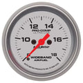 Autometer 2-1/16" ANALOG 8:1-18:1 AFR Air/Fuel Ratio-Wideband Gauge ULTRA-LITE | Universal (4370)