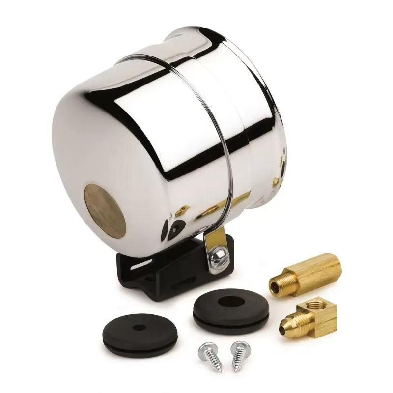Autometer 3-3/8" Pedestal W/ Chrome Cup 3 3/8" Gauge Mount | Universal (5203)