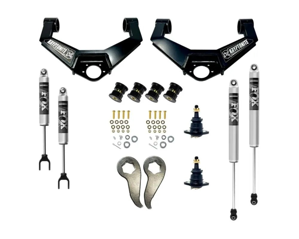 Kryptonite Stage 3 Leveling Kit w/ Fox Shocks | KR20STAGE3FOX