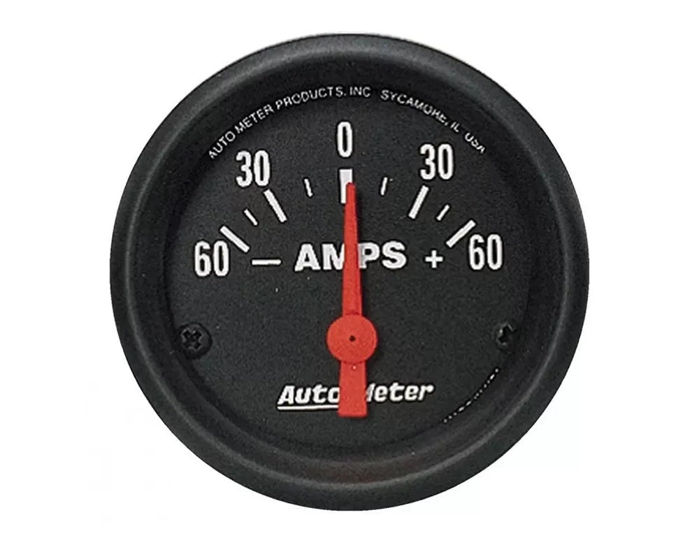 Autometer 2-1/16" 60-0-60 AMPS Ammeter Gauge Z-SERIES | Universal (2644)