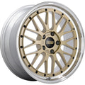 BBS Wheels LM Gold w/ Diamond Cut Machined Lip 18x10 | 5x114.3 (LM086GPK)