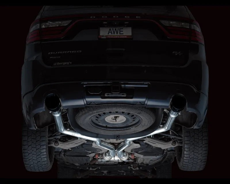 AWE Track Edition Exhaust for Dodge Durango 3.6 / 5.7 - Diamond Black Tips (3020-33575)