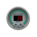 Autometer 2-1/16" Two Channel Selectable Scale PSI / BAR Digital Vacuum/Boost / Fluid Pressure Gauge ULTRA-LITE Elite | Universal (6758-UL)
