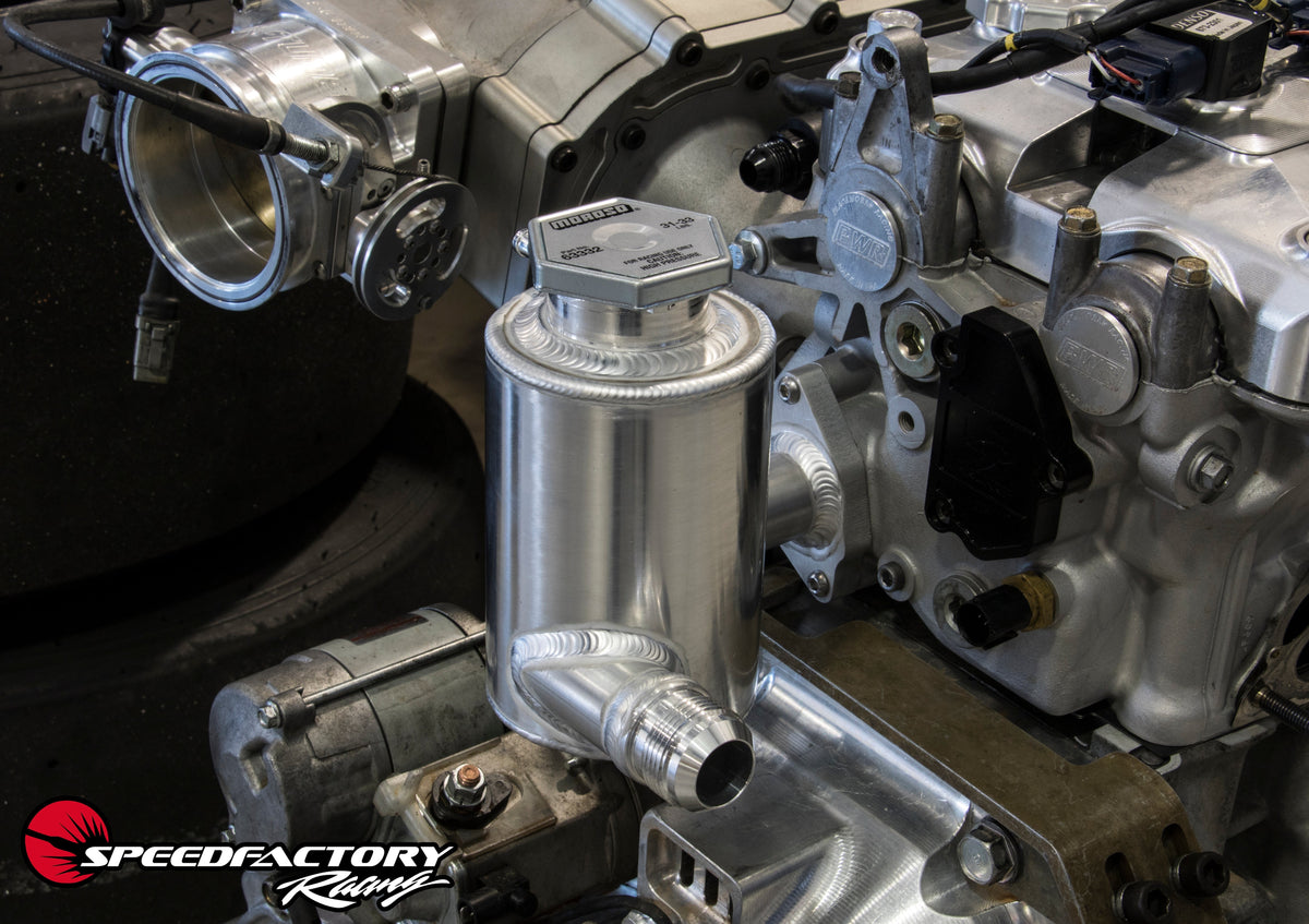 SpeedFactory Racing B-Series RACE Cooling System Fill Pots | 1994-2001 Acura Integra, and 1999-2000 Honda Civic Si (SF-06-068)