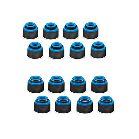 SpeedFactory Racing B/D/K/F Viton Valve Stem Seals Kit | 2002-2006 Acura RSX Type-S, 2006-2015 Honda Civic Si, and 2000-2009 Honda S2000 (SF-02-471-8)