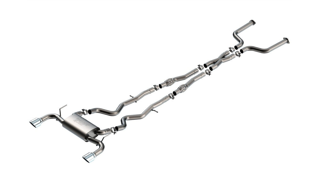 Borla S Type Cat Back | 2016-2024 Infiniti Q50 3.0T (140977)
