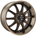 Versus Racing VS42 Bronze w/Black Spoke Faces 17x7.5 | 5x114.3 (VS4217755114+35BRONZE)