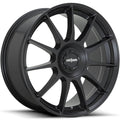 Rotiform Wheels DTM Satin Black 19x8.5 | 5x100/5x112 (R1681985F3+45A)
