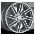 Drag Wheels DR70 Silver w/ Machined Spoke Faces 19x8 | 5x112 (DR70198214566SM)