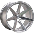Rohana Wheels RC7 Silver w/ Machined Spoke Faces 20x10 | 5x112 (RC720105112MS50)
