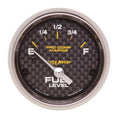 Autometer 2-1/16" 240-33 Ω Fuel Level Gauge Marine Carbon Fiber | Universal (200760-40)