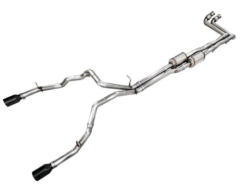 AWE 0FG Catback Exhaust for 2025+ RAM 1500 3.0TT Standard and High Output - Diamond Black Tips (3015-33530)