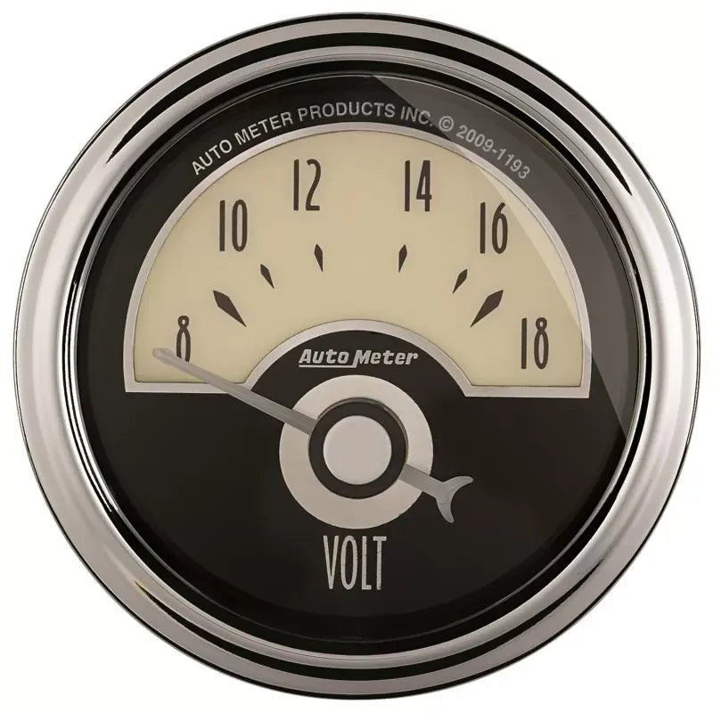 Autometer 2-1/16" 8-18V Voltmeter Gauge Cruiser AD | Universal (1191)