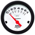 Autometer 2-1/16" 0-7 BAR Oil Pressure Gauge Phantom | Universal (5727-M)