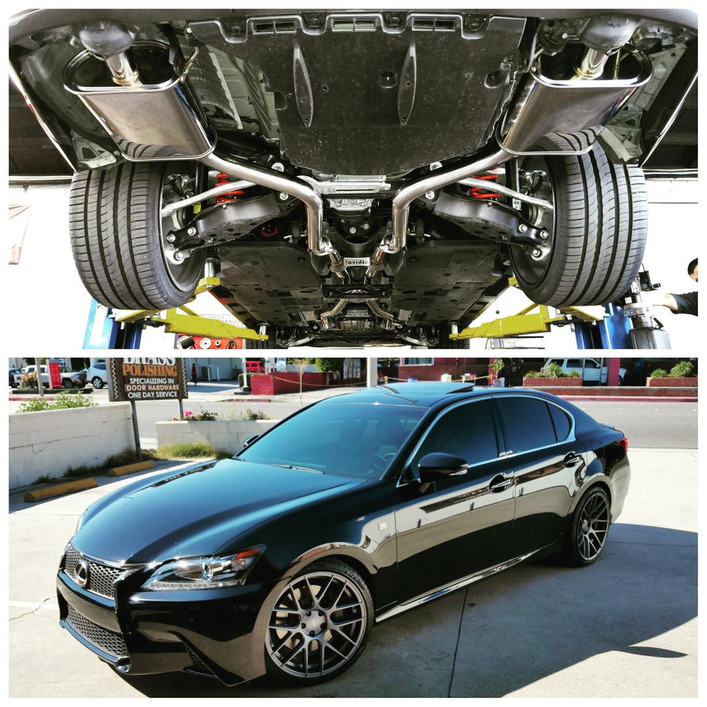 Invidia Q300 Axleback Exhaust | 2013-2015 Lexus GS350 V6 (HS12LGSG3H)