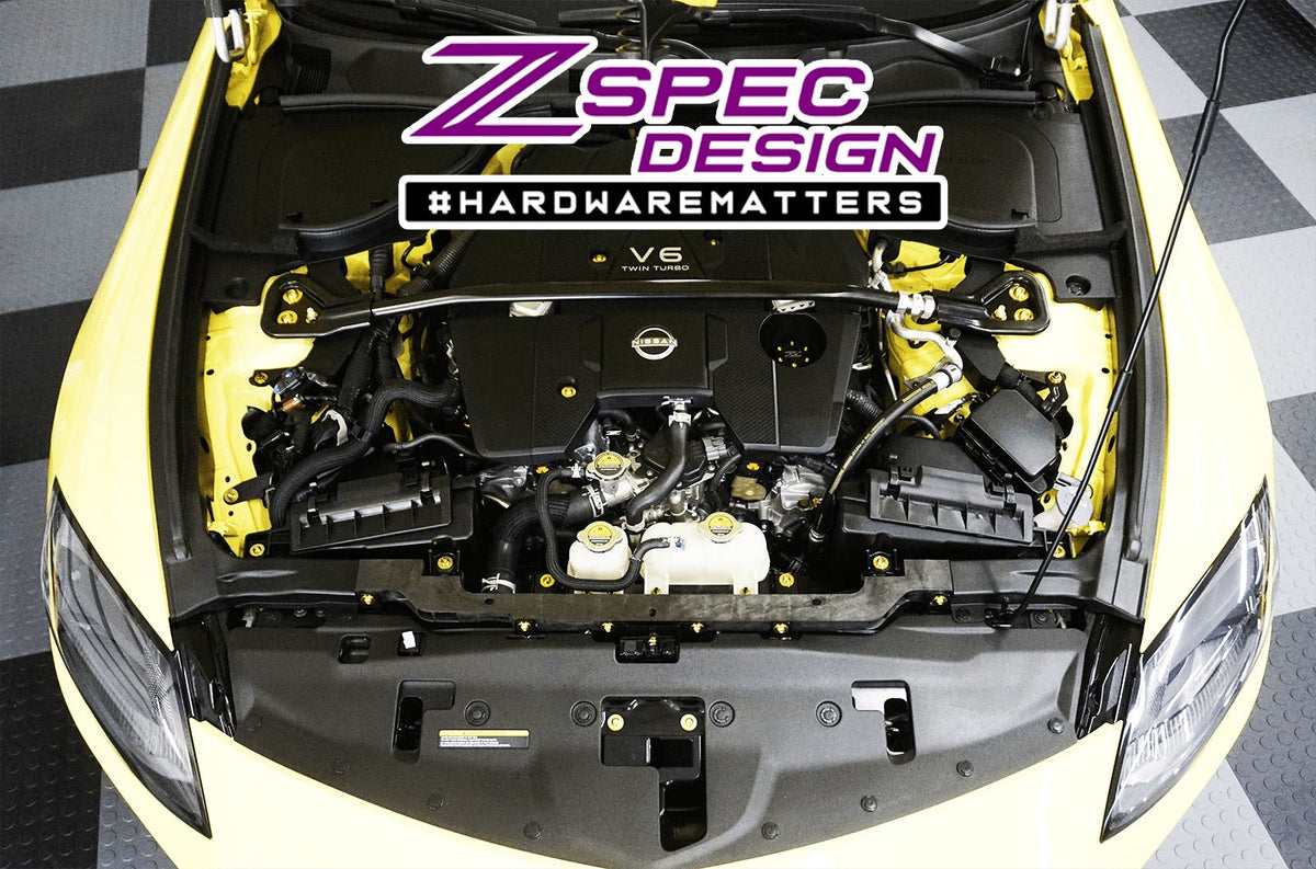 ZSPEC "Stage 1" Dress Up Bolts® Titanium Hardware Kit | 2023+ Nissan Z 3.0TT (00843612107060)